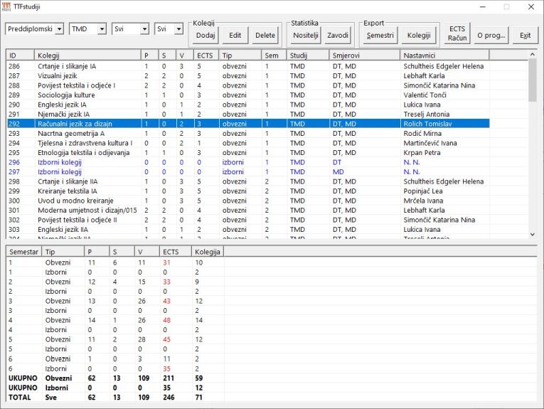 TTFstudiji screenshot